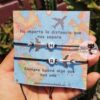 Pulseras Aviones + Iniciales