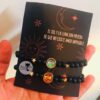 Pulseras en piedra Sol y Luna