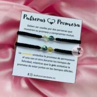 Pulseras Promesa 🧡❤️