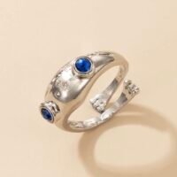 Anillo Rana ojo azul