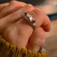 Anillo sapito🐸 Rosado