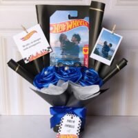 Ramo Hotwheels + Foto + Carrito
