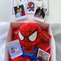 Box Spiderman con Peluche